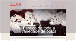 Desktop Screenshot of anjodoce.com